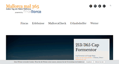 Desktop Screenshot of mallorca-365.info
